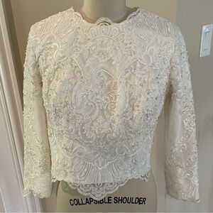 Custom made bridal cover up